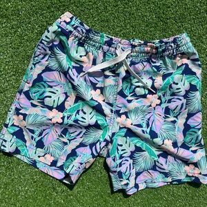 Chubbies Boys Sz S Youth 8 / 9 The Night Faunas Swim Trunks Swim Suit Shorts